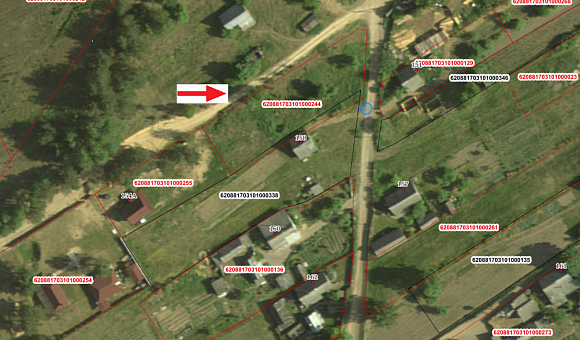 Земельный участок в д. Новоселки (Борисовский район), площадью 0.1500 га Земельный участок в д. Новоселки (Борисовский район), площадью 0.1500 га