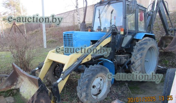 Погрузчик-экскаватор ТО 49 на базе Беларус 82.1, 2002