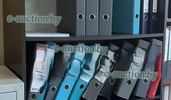 Полка-комод (темно-коричневый цвет, 2 двери) №25