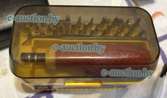 Отвертка с набором насадок (30шт.)