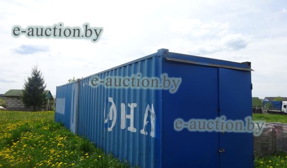 Железная контейнерная конструкция