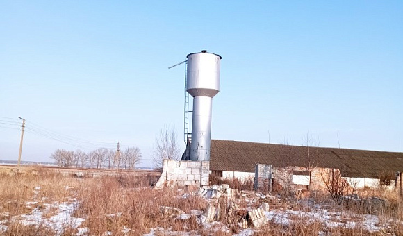Водонапорная башня вблизи д. Сиреневка (Дрогичинский район), площадью 2 м² Водонапорная башня вблизи д. Сиреневка (Дрогичинский район), площадью 2 м²