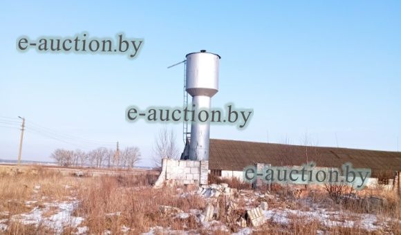 Водонапорная башня вблизи д. Сиреневка (Дрогичинский район), площадью 2 м²