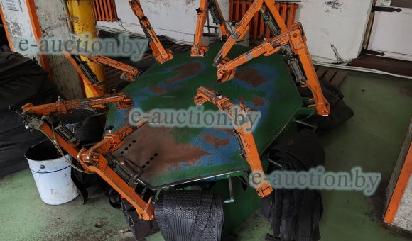 Станок для одевания внешних энвелопов 