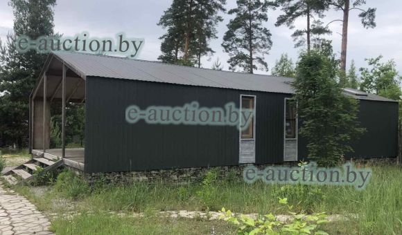 Каркасный модульный дом вблизи г. Жлобина, площадью 66.5м²