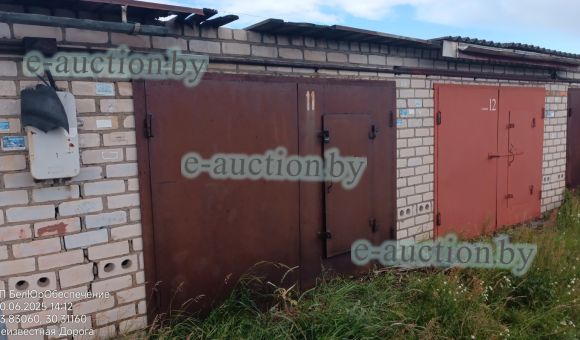 Гараж в гаражно-эксплуатационном кооперативе "Химволокно-2" (Могилевский район) площадью 19.2 м²