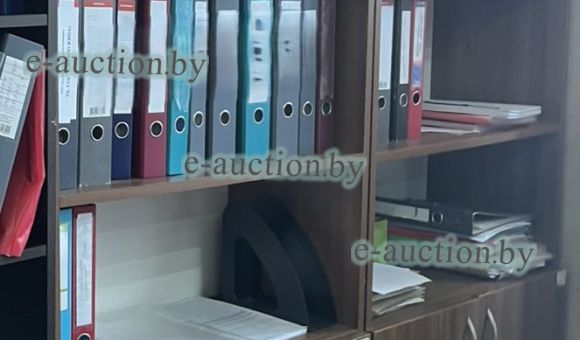 Полка-комод (коричневый цвет, 2 двери) №24