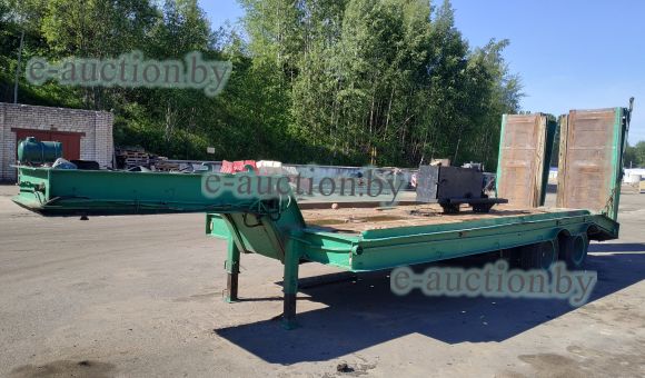 Полуприцеп ЧМЗАП 5523, 1985