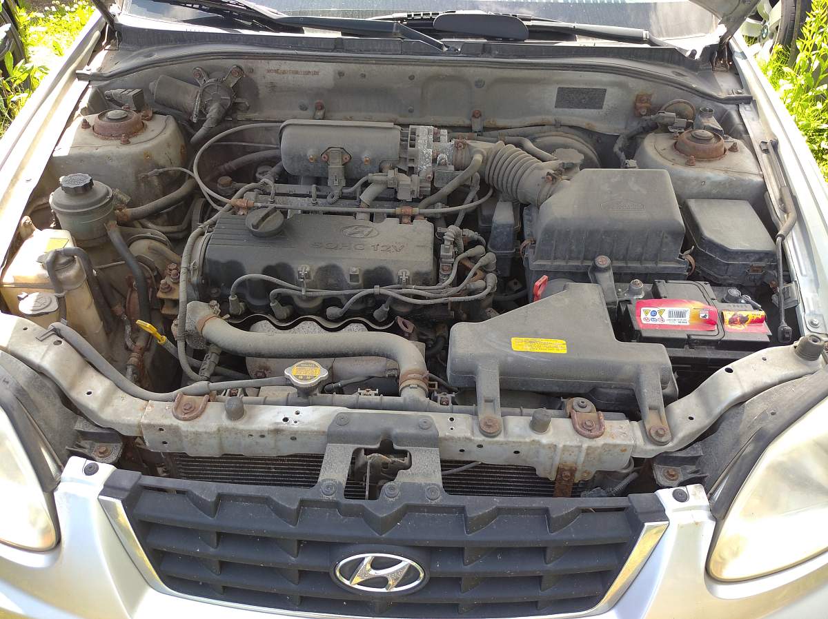 Номер двигателя hyundai accent