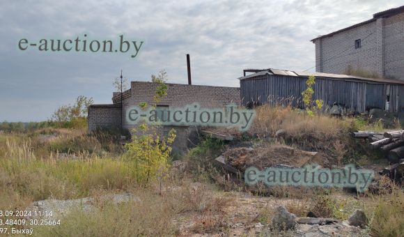 Незавершённое законсервированное капитальное строение в г. Быхове