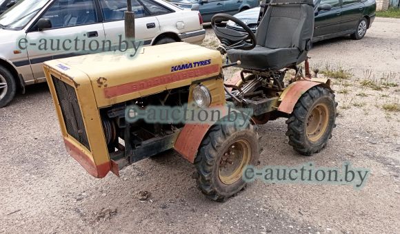 Трактор кустарного изготовления