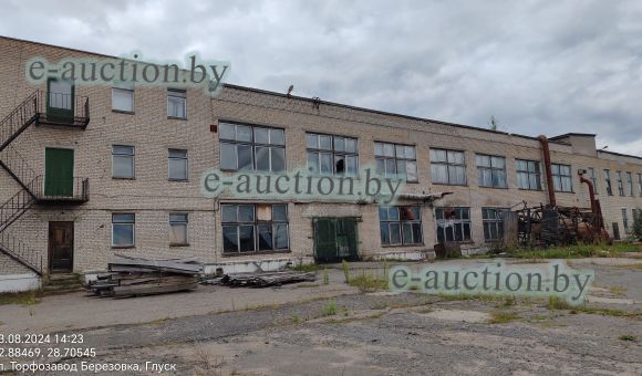 Административное здание с цехами в гп Глуск, площадью 3955.2м²