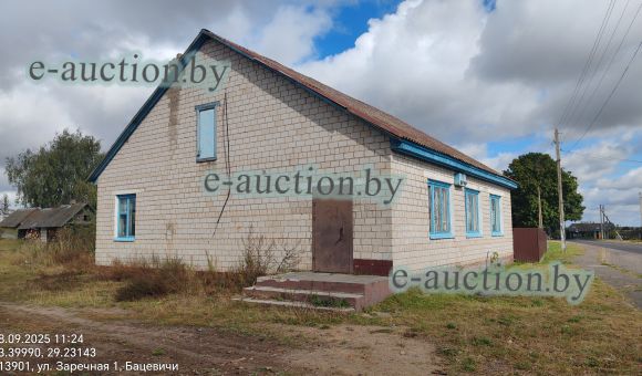 Здание магазина в аг. Бацевичи (Кличевский район) площадью 115 м²
