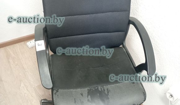 Кресло компьютерное (кожа и текстиль) №3