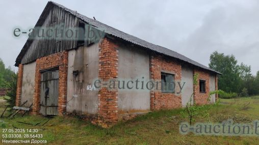 Столярный цех вблизи д. Бабирово (Глусский район) площадью 114.6м²