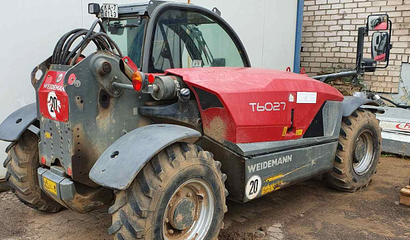 Погрузчик телескопический WEIDEMANN T6027 (418), 2019 Погрузчик телескопический WEIDEMANN T6027 (418), 2019