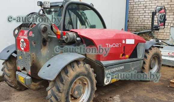 Погрузчик телескопический WEIDEMANN T6027 (418), 2019