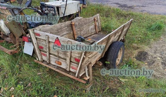 Прицеп для мини трактора