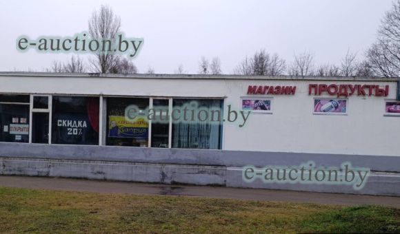 Здание магазина в гп Паричи (Светлогорский район), площадью 694.4м²