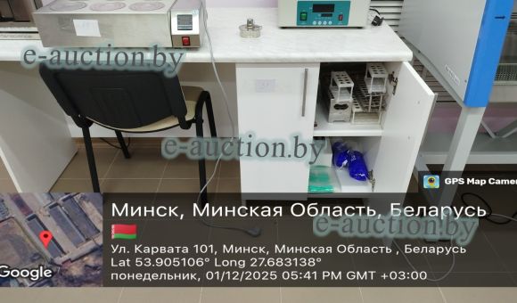 Стол лабораторный 1600х600х800