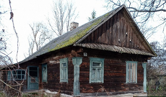 Жилой дом в д. Жуки (Кобринский район), площадью 37м² Жилой дом в д. Жуки (Кобринский район), площадью 37м²
