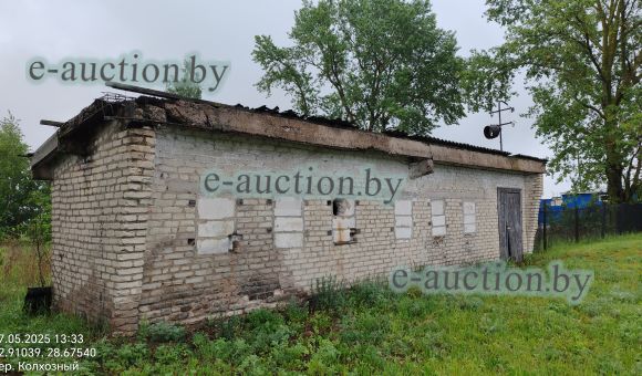 Здание склада ГСМ в гп Глуск, площадью 21.3м²