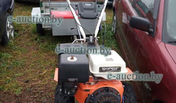 Мотоблок SKIPER SP-1800SE EXPERT с прицепом