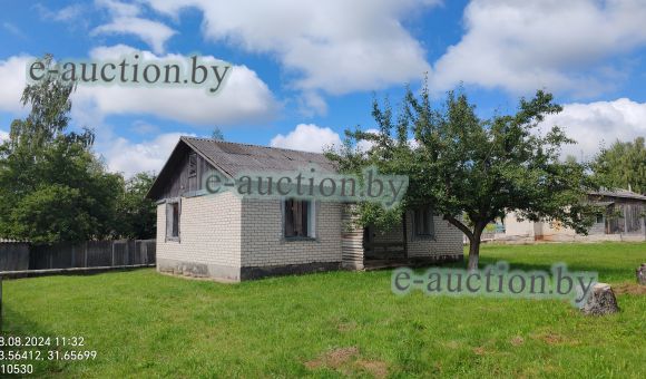 Жилой дом в аг. Майский (Чериковский район) площадью 65.6м²