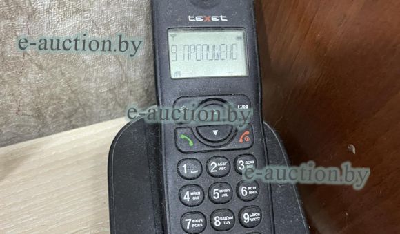 Телефон TEXET на подставке