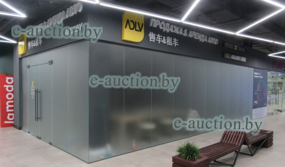 Помещение для банковских услуг в г. Минске, площадью 57.6 м²