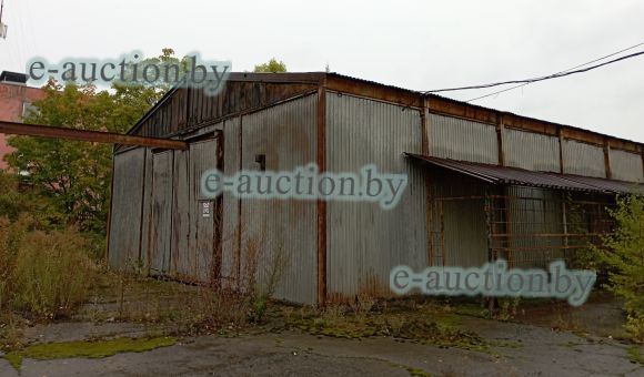 Здание склада для хранения электроматериалов в г. Новополоцке, площадью 360.1 м²