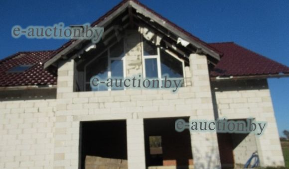 Незавершённое законсервированное капитальное строение в д. Скориничи (Минский район)