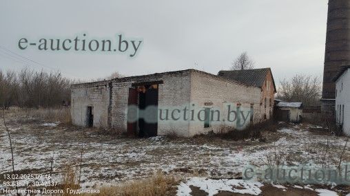 Углекислотный цех вблизи аг. Грудиновка (Быховский район) площадью 256.9м²