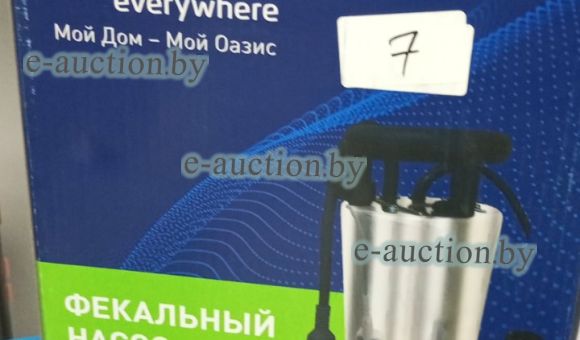 Насос фекальный