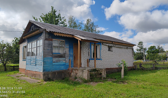 Жилой дом в аг. Майский (Чериковский район) площадью 66.7м² Жилой дом в аг. Майский (Чериковский район) площадью 66.7м²