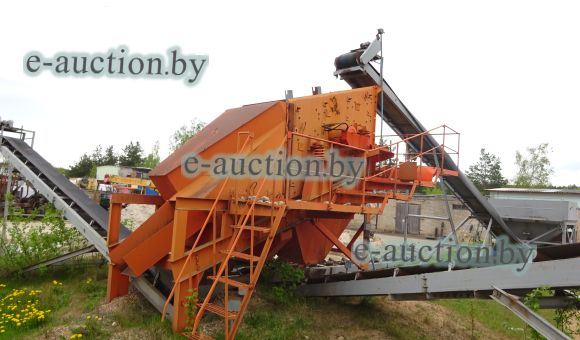 Грохот 4-х уровневый без системы орошения