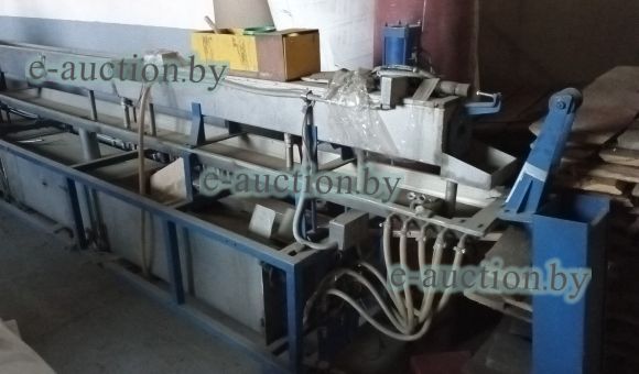 Производственная линия НПП "МАЯК-93" по изготовлению труб из полиэтилена